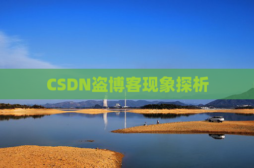 CSDN盗博客现象探析